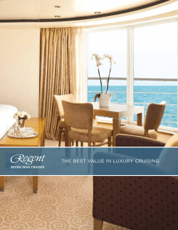 the best value in luxury cruising