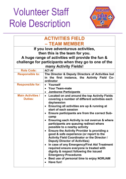 Activity Field Team