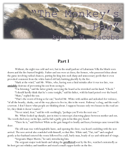 The Monkey`s Paw - Johnston Heights Secondary