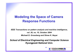 Modeling the Space of Camera Response Functions