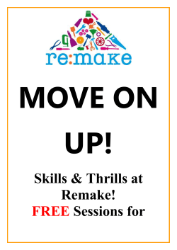 MOVE ON UP! - Remake Scotland