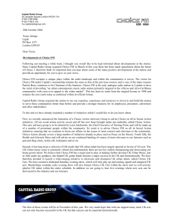 28th October 2004 Toyin Abetgu Ligali PO Box 1257 London