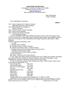 Compiled by L.Alderman, updated 10-19-2006