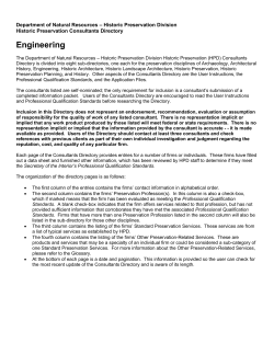 Engineering - Georgia Historic Preservation Division