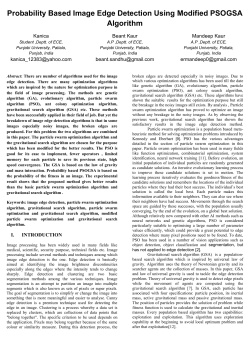 Probability Based Image Edge Detection Using Modified PSOGSA