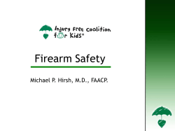 Firearm Safety Presentation