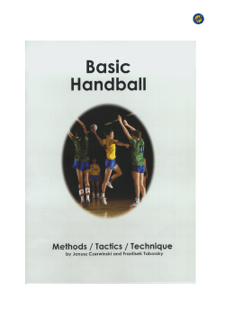 catching the ball - EHF Activities