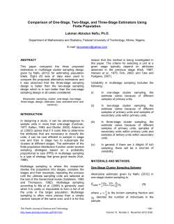 Comparison of One-Stage, Two-Stage, and Three