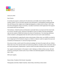 information package - Montessori Jewish Day School