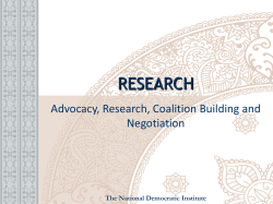 module intro slide - National Democratic Institute
