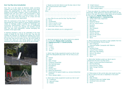 Scar Top Play Area Consultation