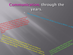 Pictures, transmitted over telephone lines