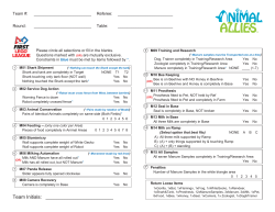 FLL 2016 Animal Allies Accessible Score Sheet rev3