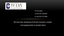 Includes all leaders materials-power point slides, speakers notes