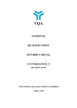 NATIONAL QUALIFICATION 12UY0083-3 METAL