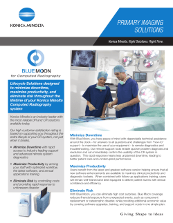 Lifecycle Solutions designed to minimize downtime, maximize