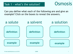 Teachit Osmosis