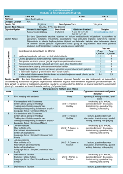 çağ unıversıty - çağ üniversitesi