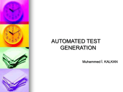 A Survay on Automatic Test Case Generation