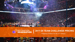 Team Number Pricing Presentation 2017-18