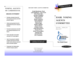 IIABL YOUNG AGENTS COMMITTEE
