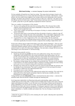 Putting common sense back into process improvement