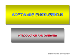 310414 Software Engineering