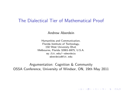 The Dialectical Tier of Mathematical Proof
