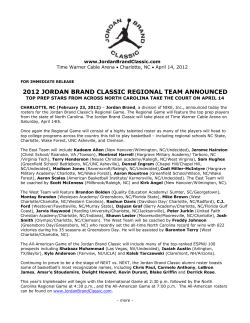 2012 Jordan Brand Classic Regional Team Announced