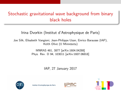 Stochastic gravitational wave background from binary black holes