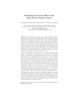 Reducing the Seesaw Effect with Deep Proof-Number Search