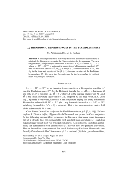 Lk-BIHARMONIC HYPERSURFACES IN THE EUCLIDEAN SPACE