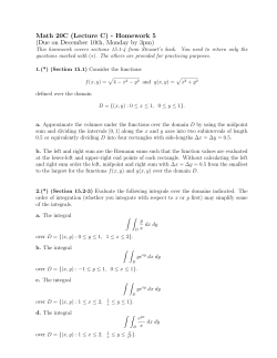 Homework 5 (Due on December 10th, Monday by 3pm)