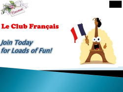 The French Club