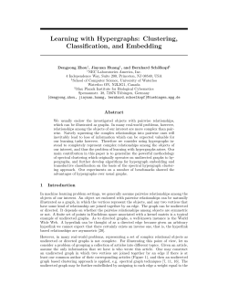 Learning with Hypergraphs: Clustering, Classification