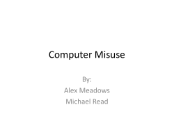 Computer Misuse Act