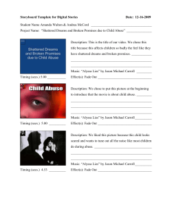 Storyboard Template for Digital Stories - Risco R-II
