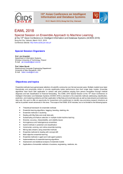 10th Asian Conference on Intelligent Information and Database