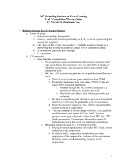 50th Heckerling Institute on Estate Planning Draft &ldquo;Compilation