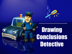 Draw a Conclusion