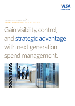 Gain visibility, control, and strategic advantage with next