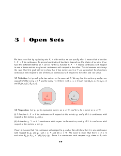 3 | Open Sets