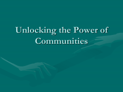 or community capital
