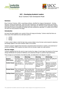 Team Development Models