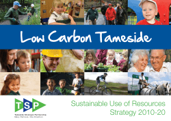 Sustainable Use of Resource Strategy 2010-20
