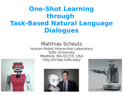 One-Shot Learning through Task-Based Natural Language Dialogues