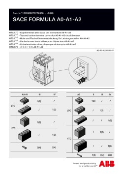 SACE FORMULA A0-A1-A2