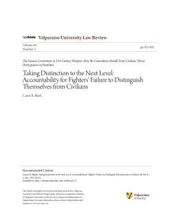 Taking Distinction to the Next Level: Accountability