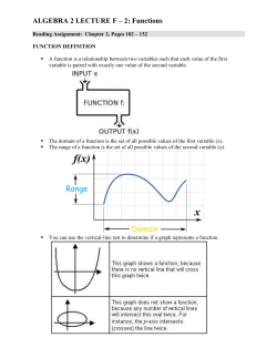 Reading Assignment: Chapter 2, Pages 102 &ndash; 132