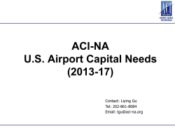 ACI-NA Capital Needs